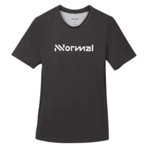 Nnormal Race Svart T-shirt Met Korte Mouwen Zwart
