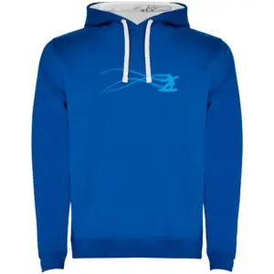 Kruskis Stella Snow Two-colour Hoodie Blauw