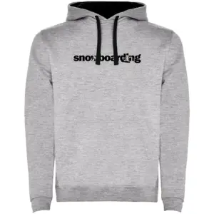 Kruskis Word Snowboarding Two-colour Hoodie Zwart