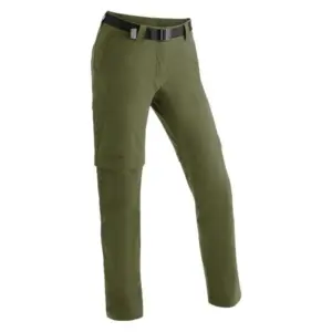 Maier Sports Inara Slim Zip Broek Military Greeneen