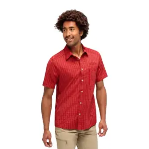 Maier Sports Mats S/s Overhemd Met Korte Mouwen Rood