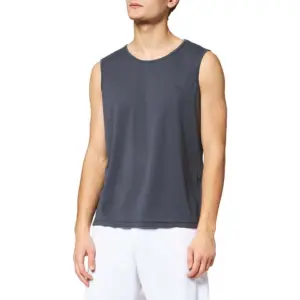 Maier Sports Peter Mouwloos T-shirt Zilver