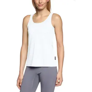 Maier Sports Petra Mouwloos T-shirt Wit
