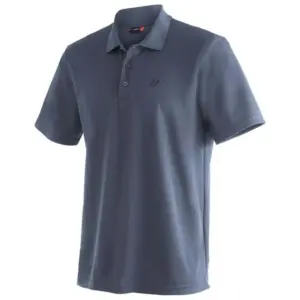 Maier Sports Ulrich Korte Mouw Poloshirt Zilver