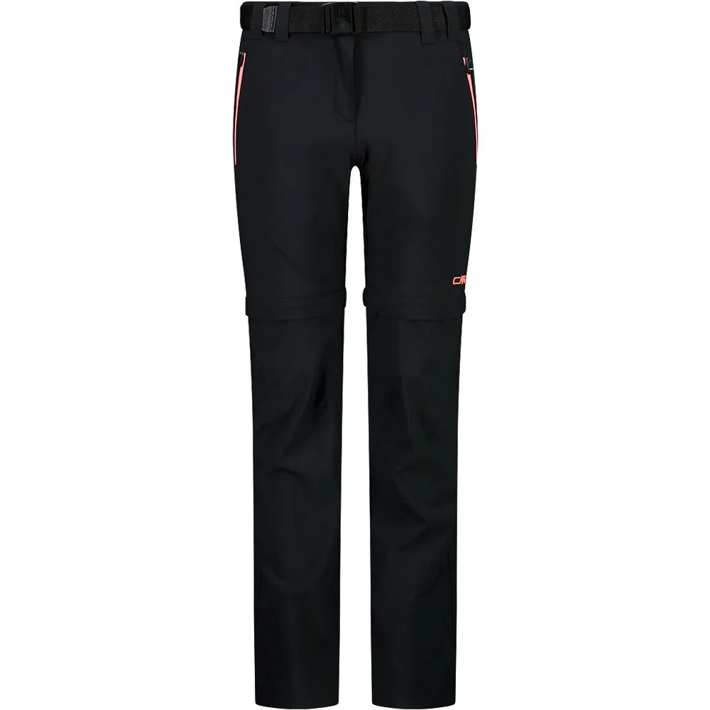 Cmp Zip Off 3t51445 Broek Antracite / Lotus