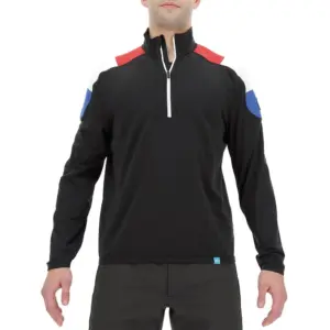 Uyn Natyon Tricolor 2nd Sweatshirt Met Halve Rits Zwart