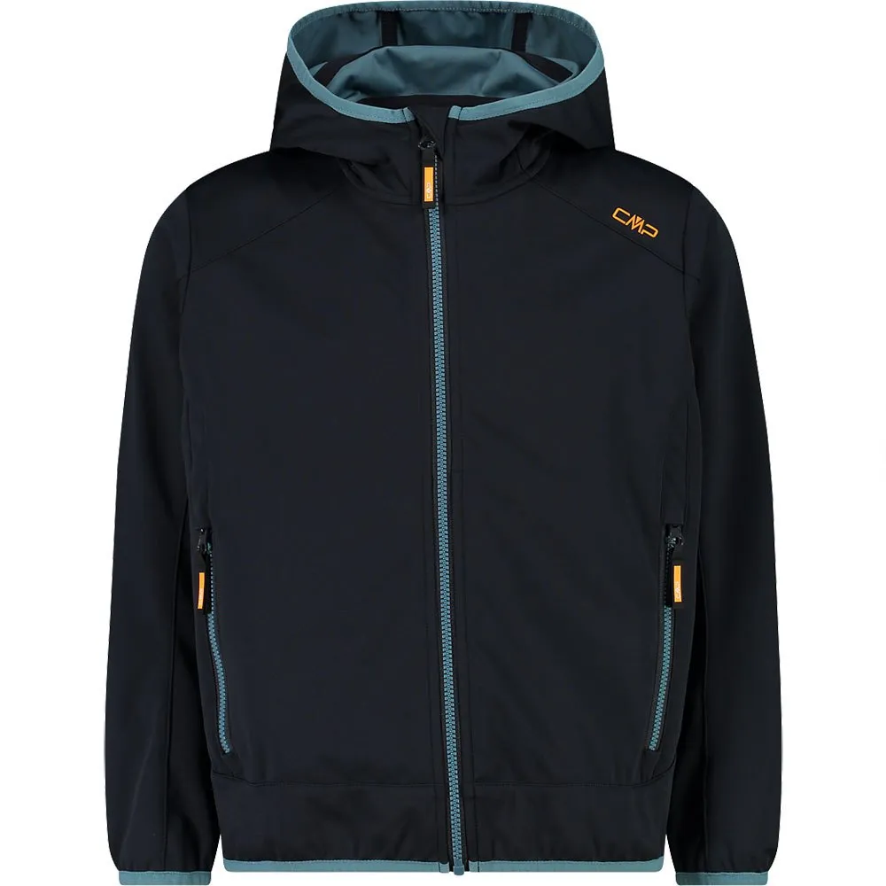 Cmp Fix Hood 39a5134 Softshelljack Antracite / Hydro