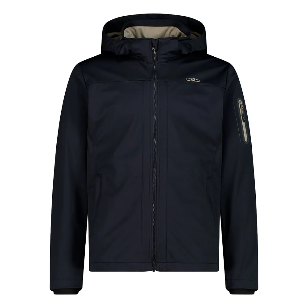 Cmp Zip Hood 39a5027 Softshelljack Antracite / Sage