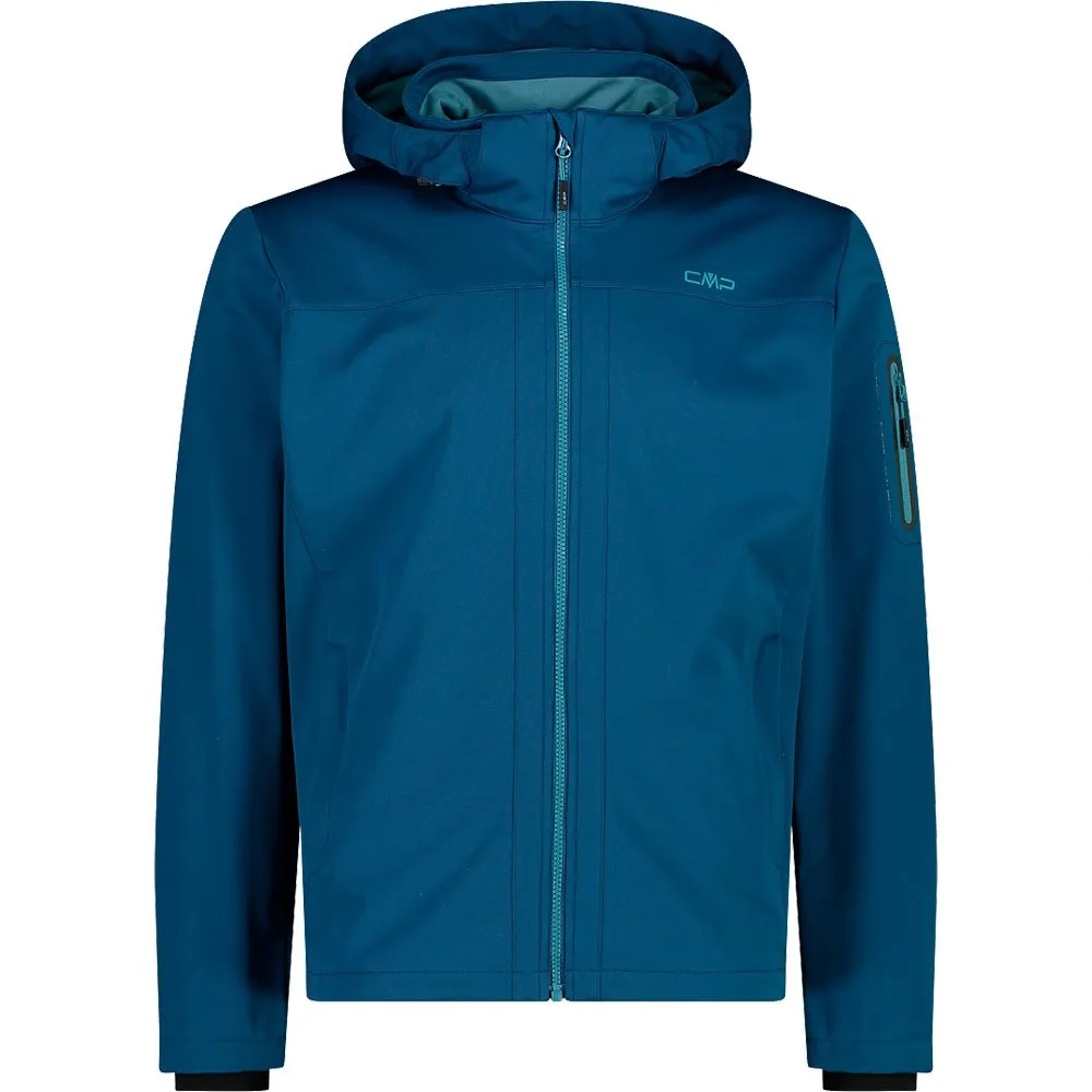 Cmp Zip Hood 39a5027 Softshelljack Bluesteel