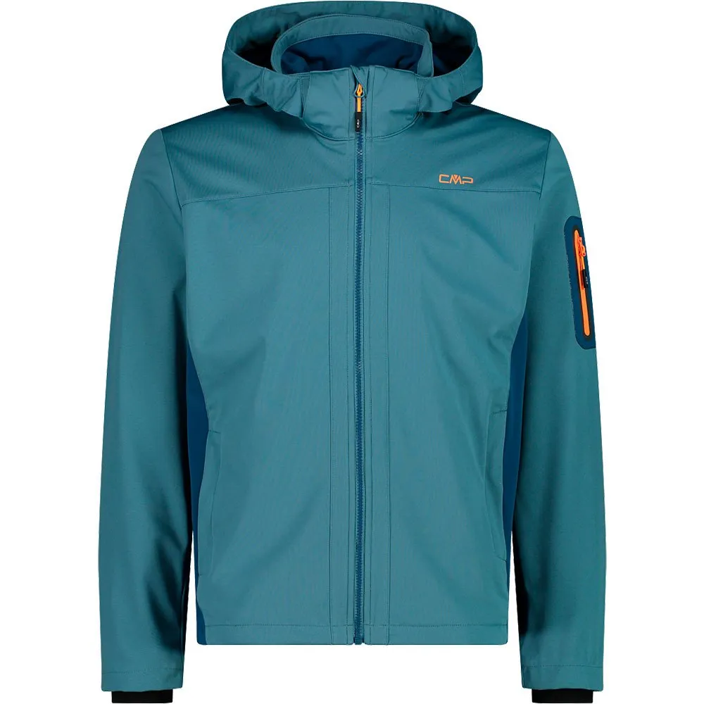 Cmp Zip Hood 39a5027 Softshelljack Hydro / Bluesteel