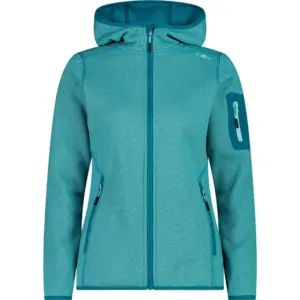 Cmp 3h19826 Fleece Met Kap Turquoise