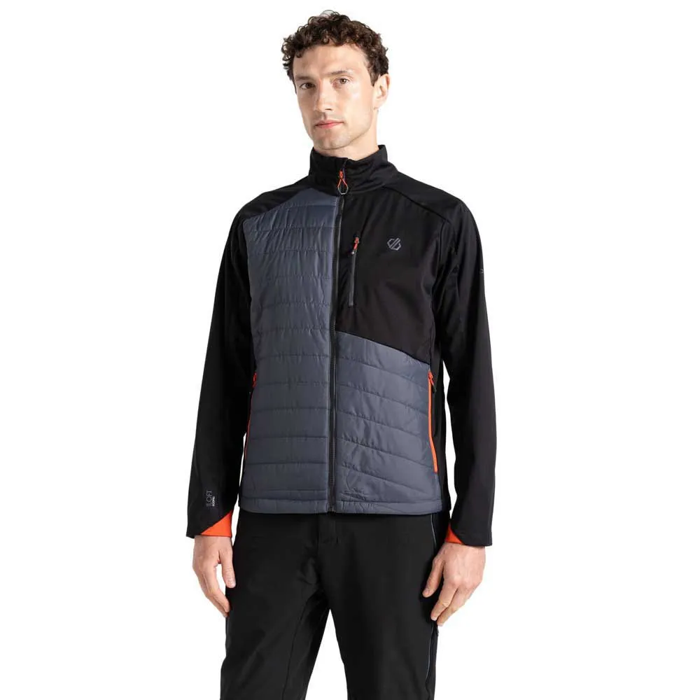 Dare2b Mountaineer Hybrid Softshelljack Zwart