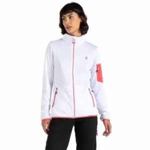Dare2b Torrek Fleece Met Volledige Rits Wit