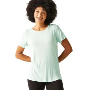 Regatta Ballyton T-shirt Met Korte Mouwen Bleached Aqua