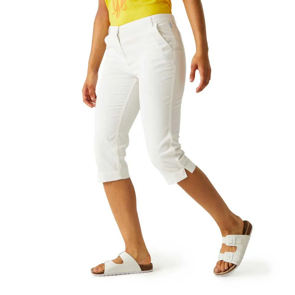 Regatta Bayletta Capri 3/4-broek Wit