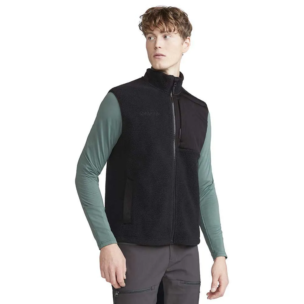 Craft Adv Explore Pile Vest Zwart