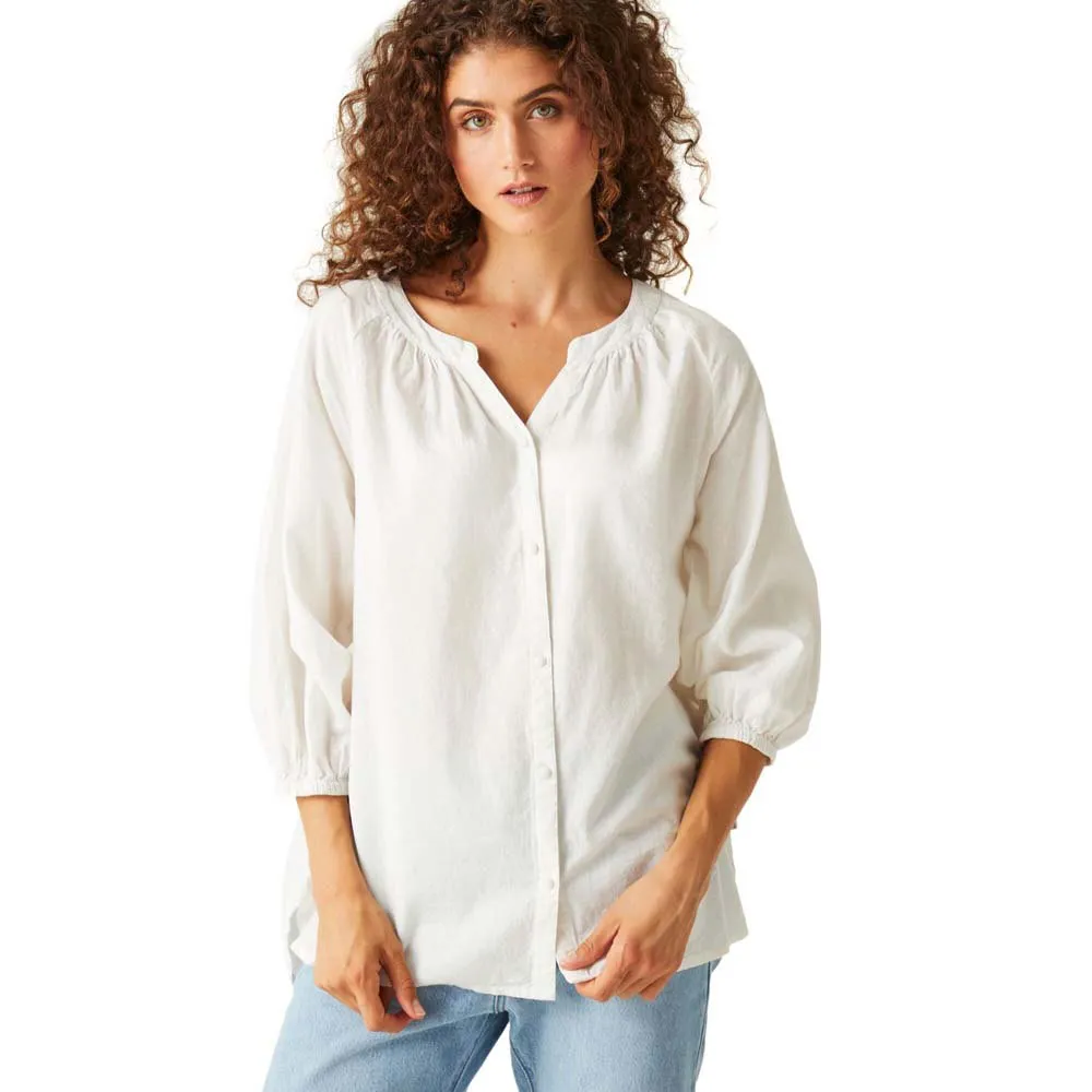 Regatta Natuna 3/4-mouw Shirt Wit