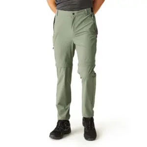 Regatta Travel Light Zip-off Broek Groen