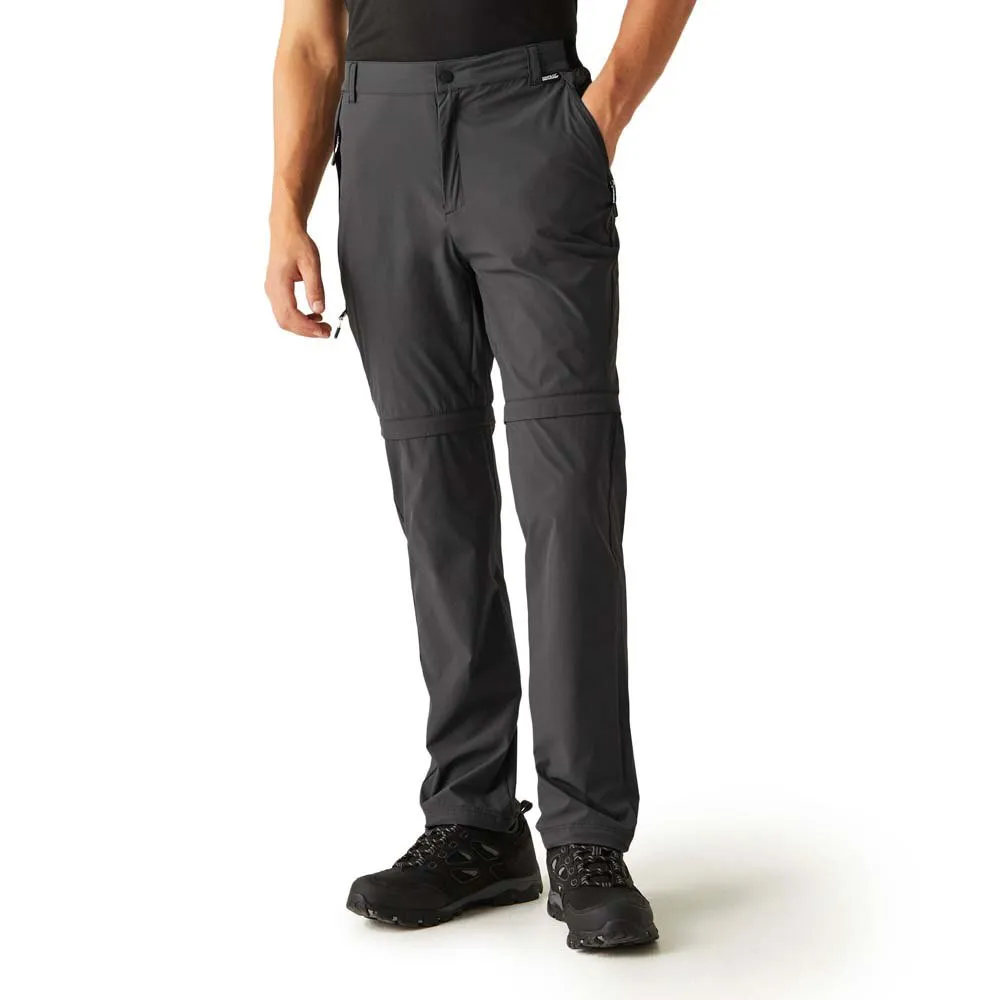 Regatta Travel Light Zip-off Broek Ash