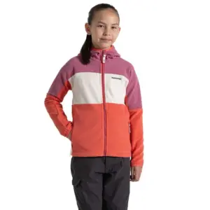 Craghoppers Bindloe Fleece Met Kap Koraal