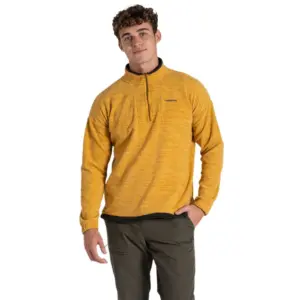 Craghoppers Esk Fleece Met Halve Rits Geel