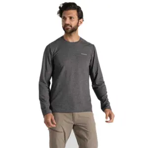 Craghoppers Nosilife Abel T-shirt Met Lange Mouwen Zwart