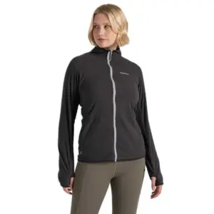 Craghoppers Nosilife Anya Fleece Met Volledige Rits Zwart