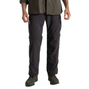 Craghoppers Nosilife Convertible Cargo Broek Zwart