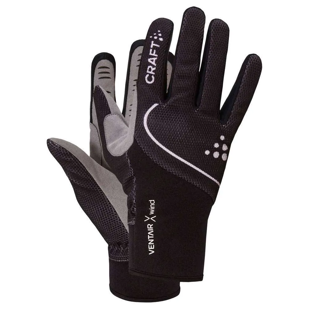 Craft Pro Ventair Wind Handschoenen Zwart