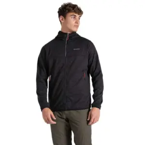 Craghoppers Travos Fleece Met Volledige Rits Zwart