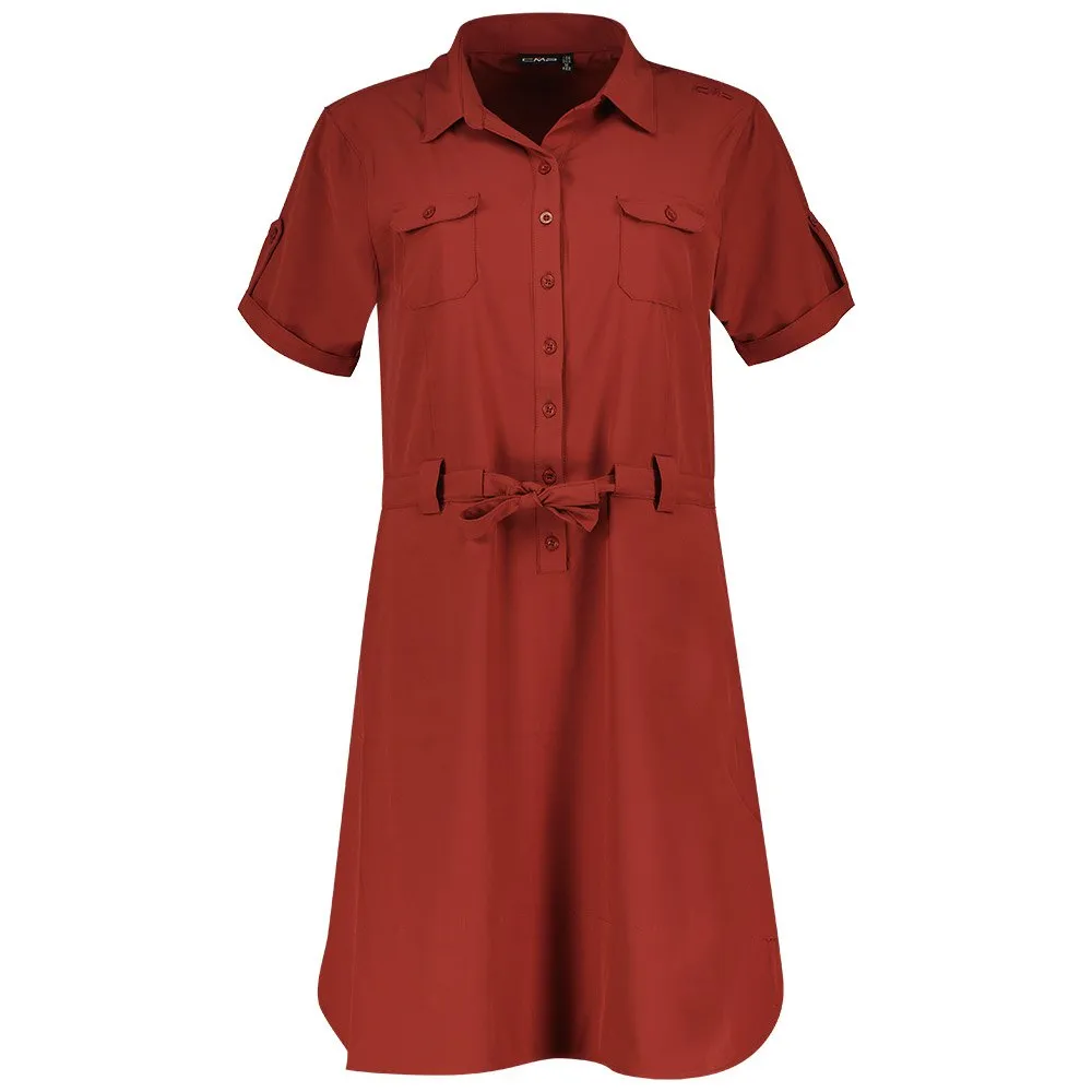 Cmp 33s5346 Korte Mouw Jurk Granatina