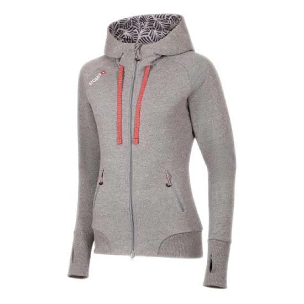 Ocun Sweatshirt Met Rits Grijs