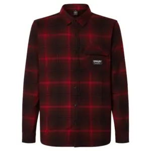 Oakley Apparel Butter Flannel Overhemd Met Lange Mouwen Zwart