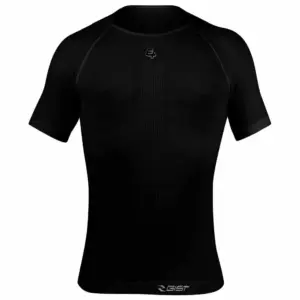 Gist E+ Microfibre Korte Mouwen Basislaag Zwart