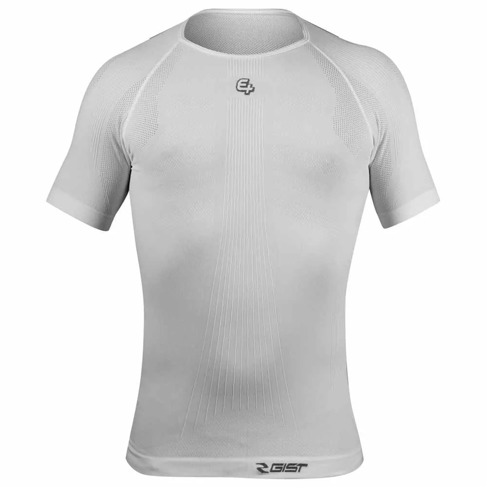 Gist E+ Microfibre Korte Mouwen Basislaag Wit