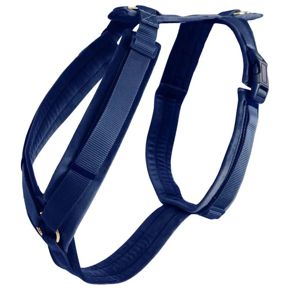 Kentucky Active Velvet Hondenharnas Blauw