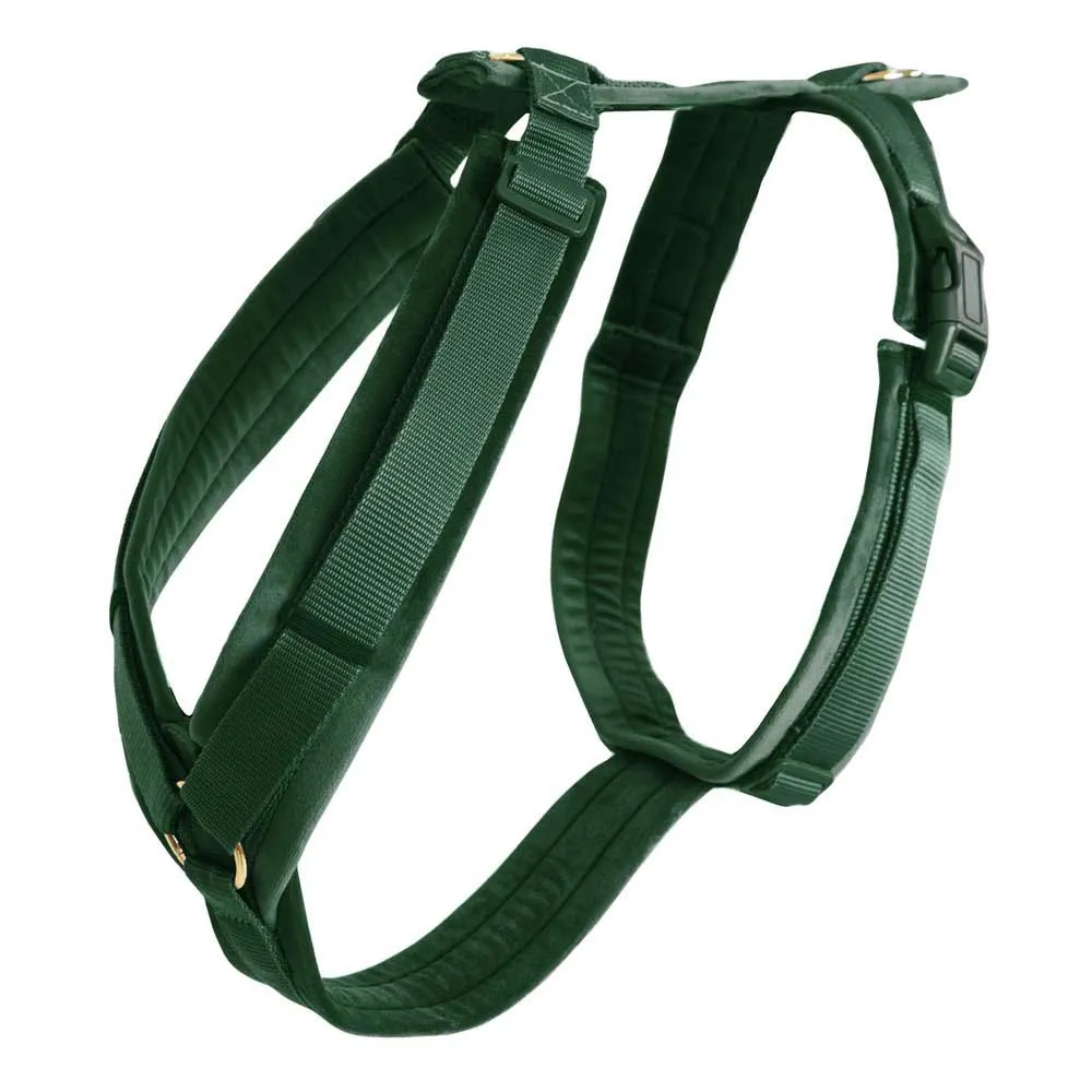 Kentucky Active Velvet Hondenharnas Groen