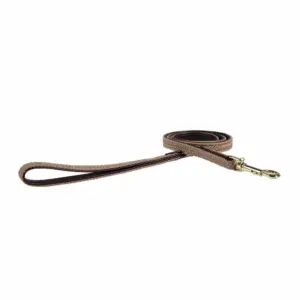 Kentucky Nylon Plaited Hondenriem 15 Mm Beige