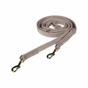 Kentucky Velvet Hondenriem 15 Mm Beige