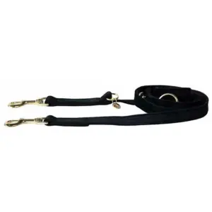 Kentucky Velvet Hondenriem 20 Mm Zwart