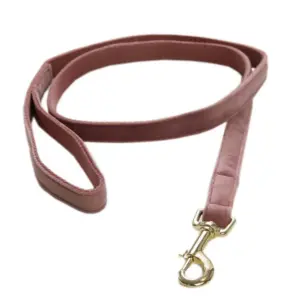 Kentucky Velvet Hondenriem 20 Mm Old Rose