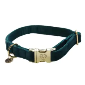 Kentucky Velvet Hondenhalsband Emerald