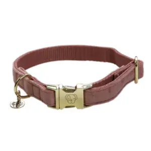 Kentucky Velvet Hondenhalsband Old Rose
