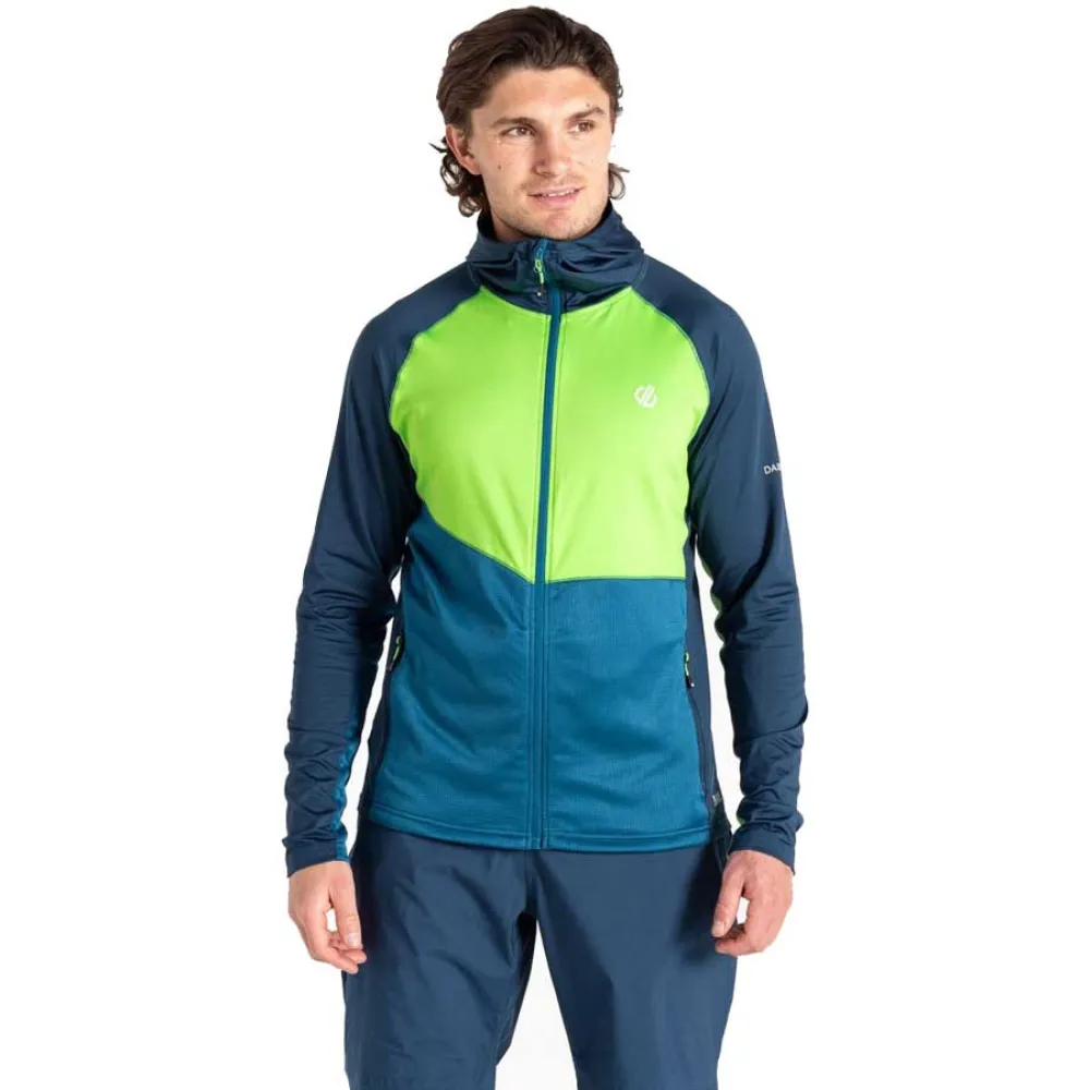 Dare2b Assimilate Iii Core Stretch Sweatshirt Met Rits Groen