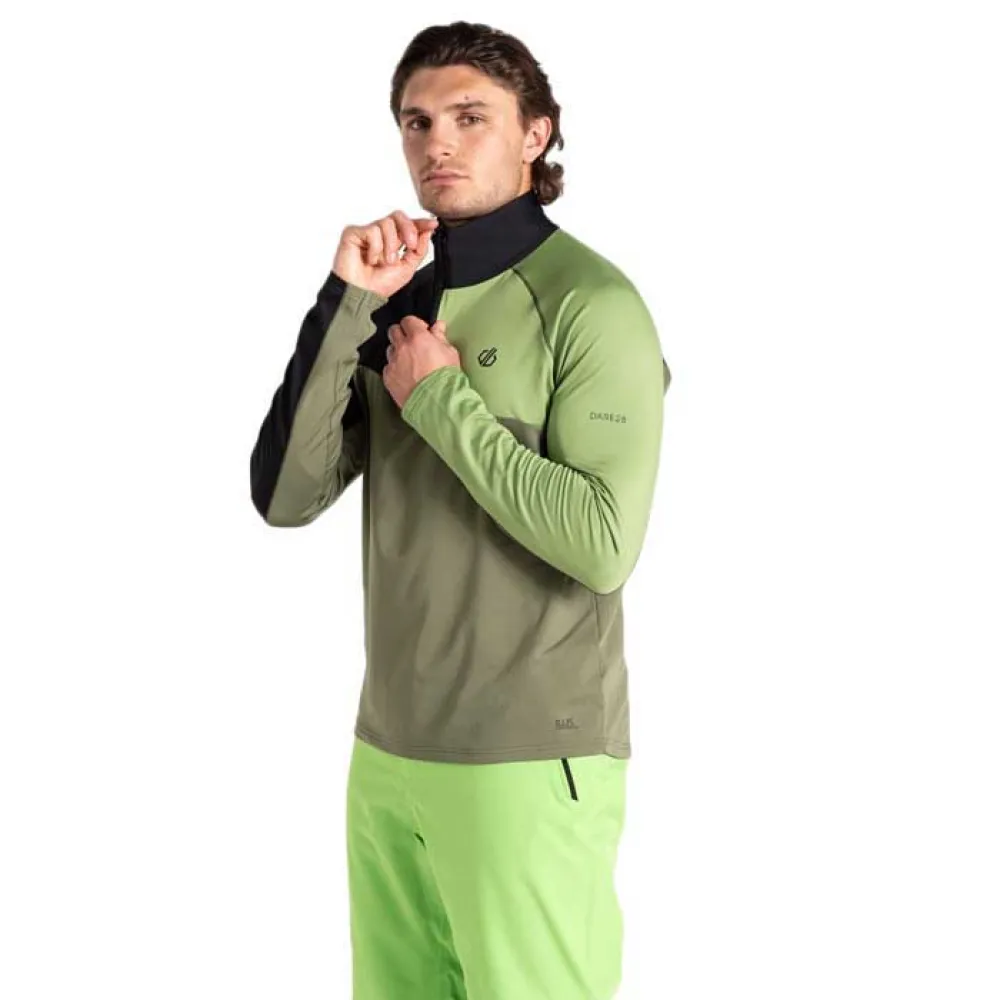 Dare2b Dignify Iii Core Stretch Sweatshirt Met Halve Rits Zwart
