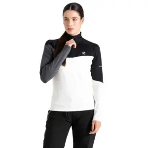 Dare2b Ice Ii Core Stretch Sweatshirt Met Halve Rits Zwart