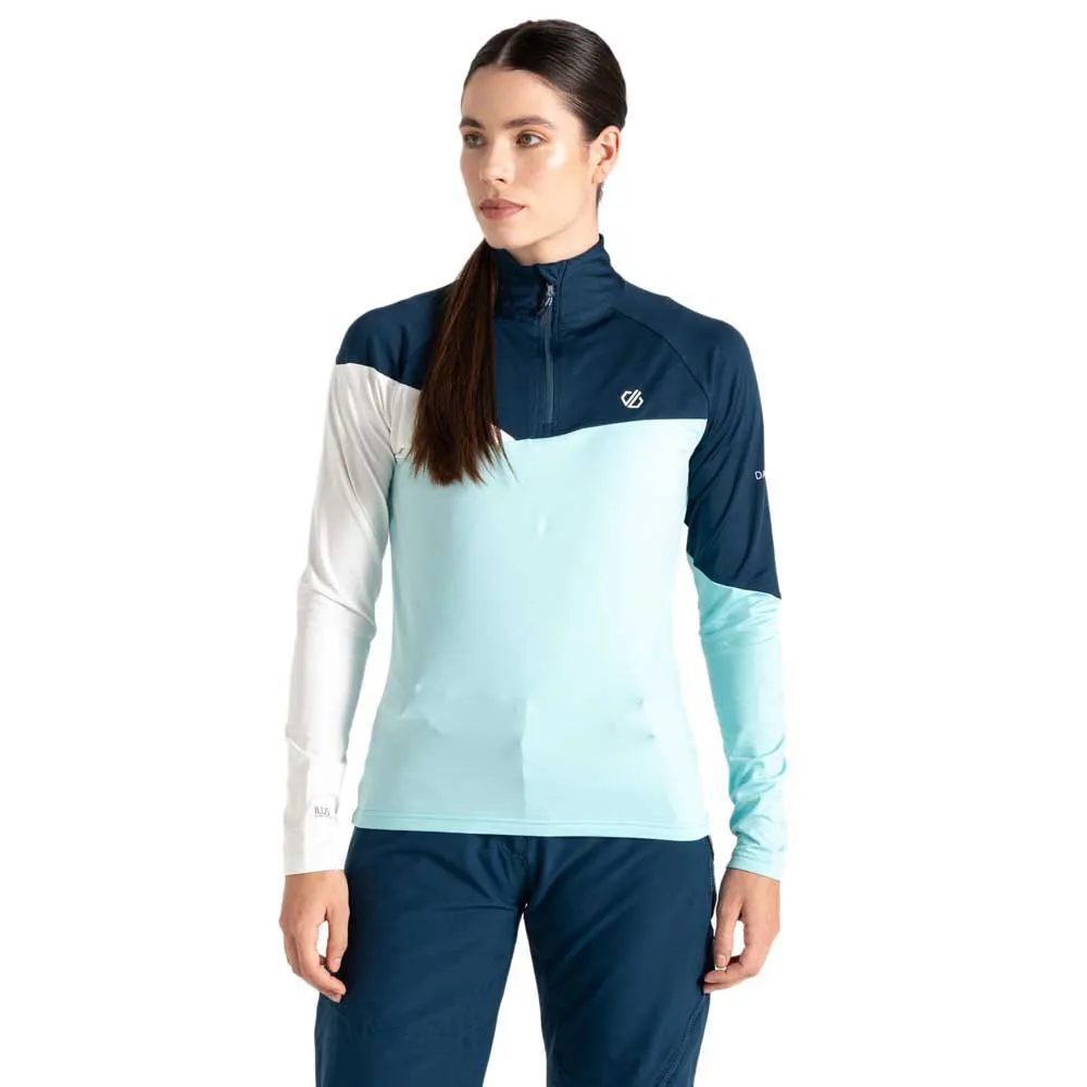 Dare2b Ice Ii Core Stretch Sweatshirt Met Halve Rits Denim