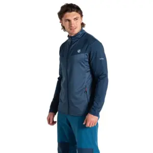 Dare2b Substratum Iii Core Stretch Sweatshirt Met Rits Denim