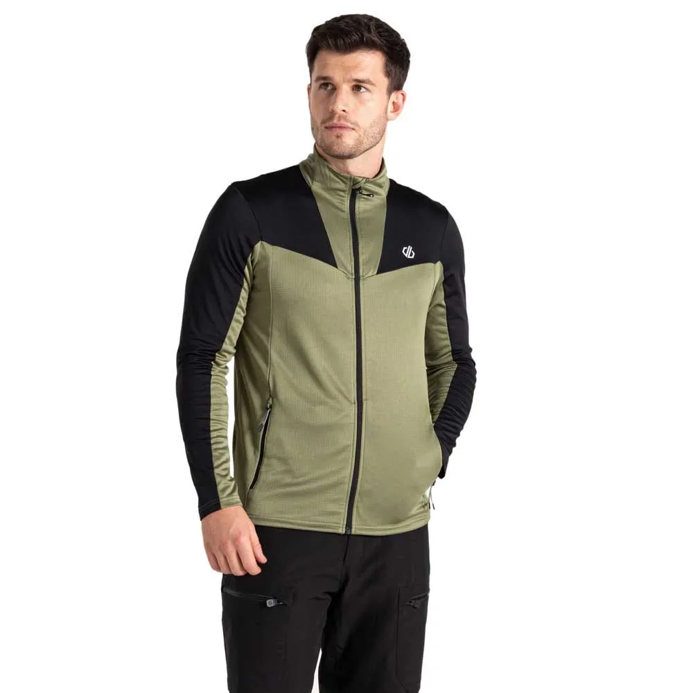 Dare2b Substratum Iii Core Stretch Sweatshirt Met Rits Zwart