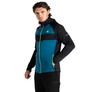 Dare2b Touring Ii Stretch Sweatshirt Met Rits Zwart